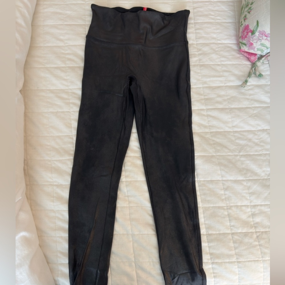 SPANX Black High-Waisted Leggings